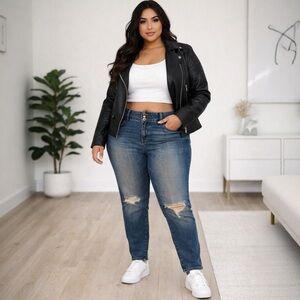 Torrid Premium Distressed Jeggings